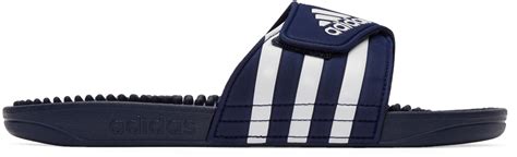 adidas Originals: Navy & White Adissage Sandals 